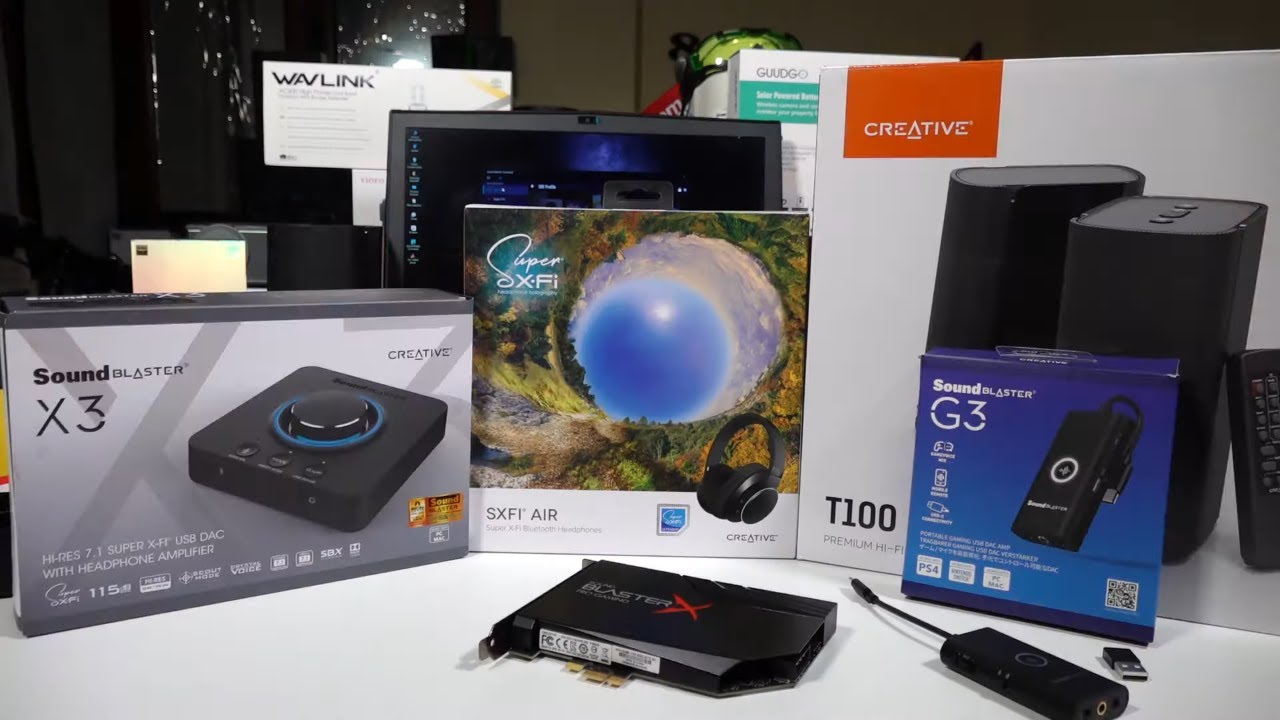 ΘΕΕ ΜΟΥ ΤΙ ΑΚΟΥΩ;! + Giveaway! [Creative Sxfi Air,Soundblaster G3,X3,T100,Katana κλπ]