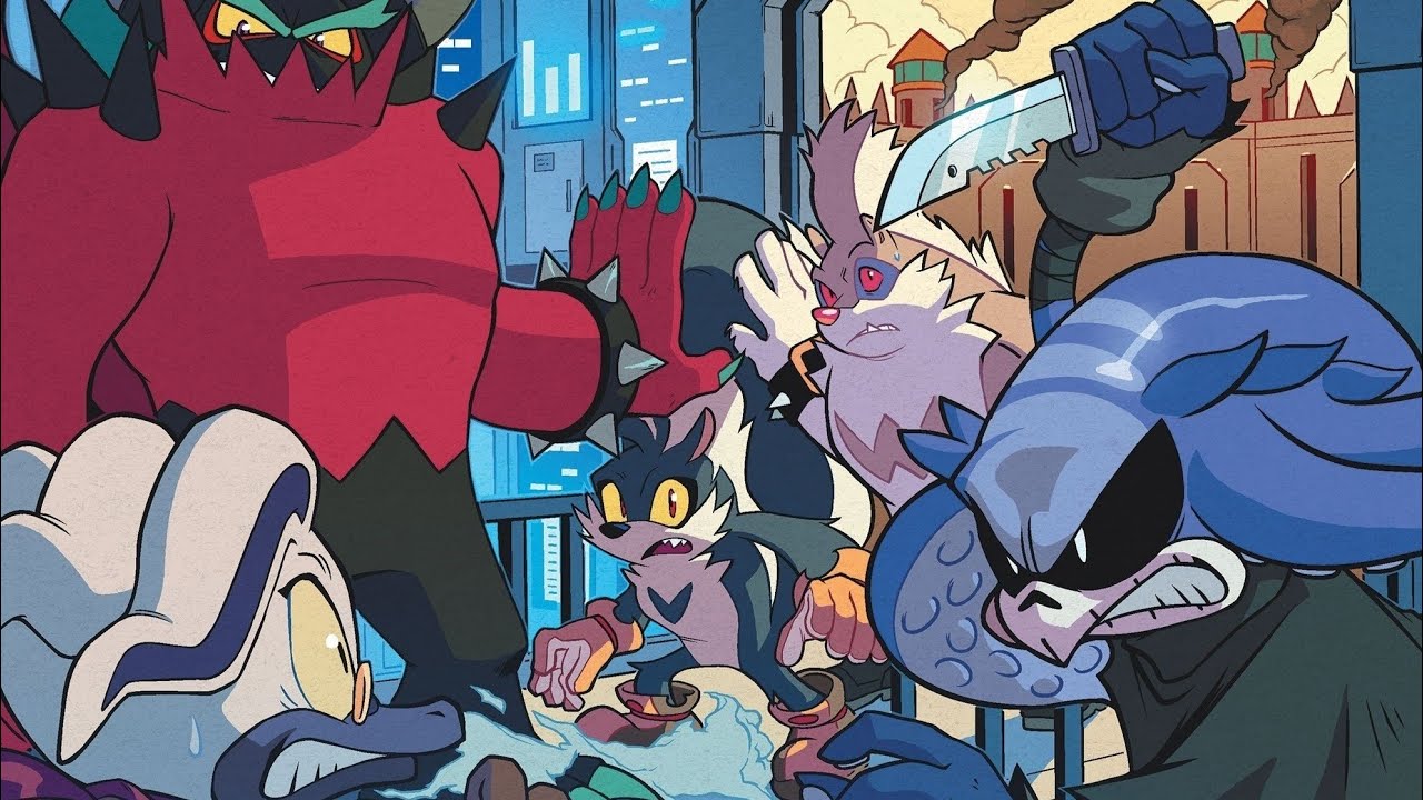 Sonic The Hedgehog IDW Bad Guys Issue #3