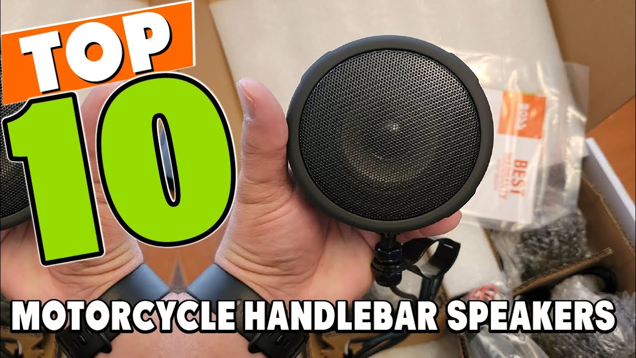 Best Motorcycle Handlebar Speaker In 2025 - Top 10 Motorcycle Handlebar Speakers Review