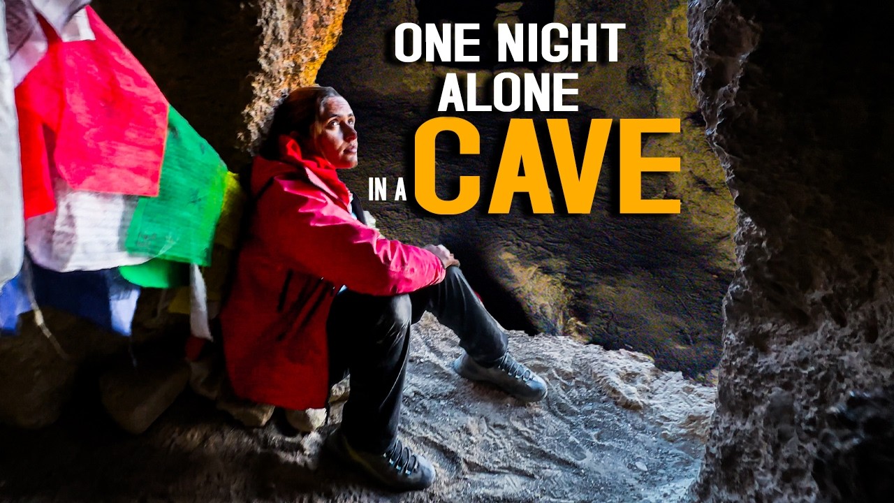 I Stayed Alone in a Cave for One Night | I Wasn’t Prepared | Jhong Cave|| Upper Mustang