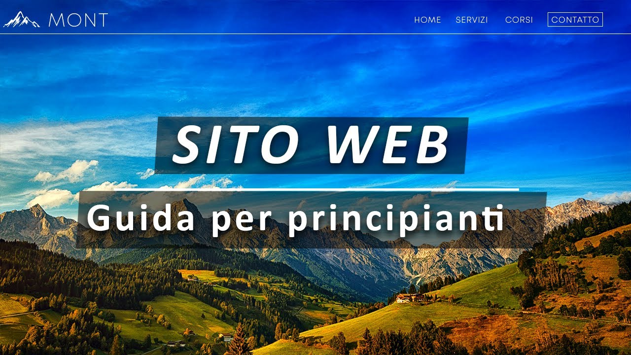 Come creare un Sito Web Professionale nel 2020 - Semplice e Super Veloce