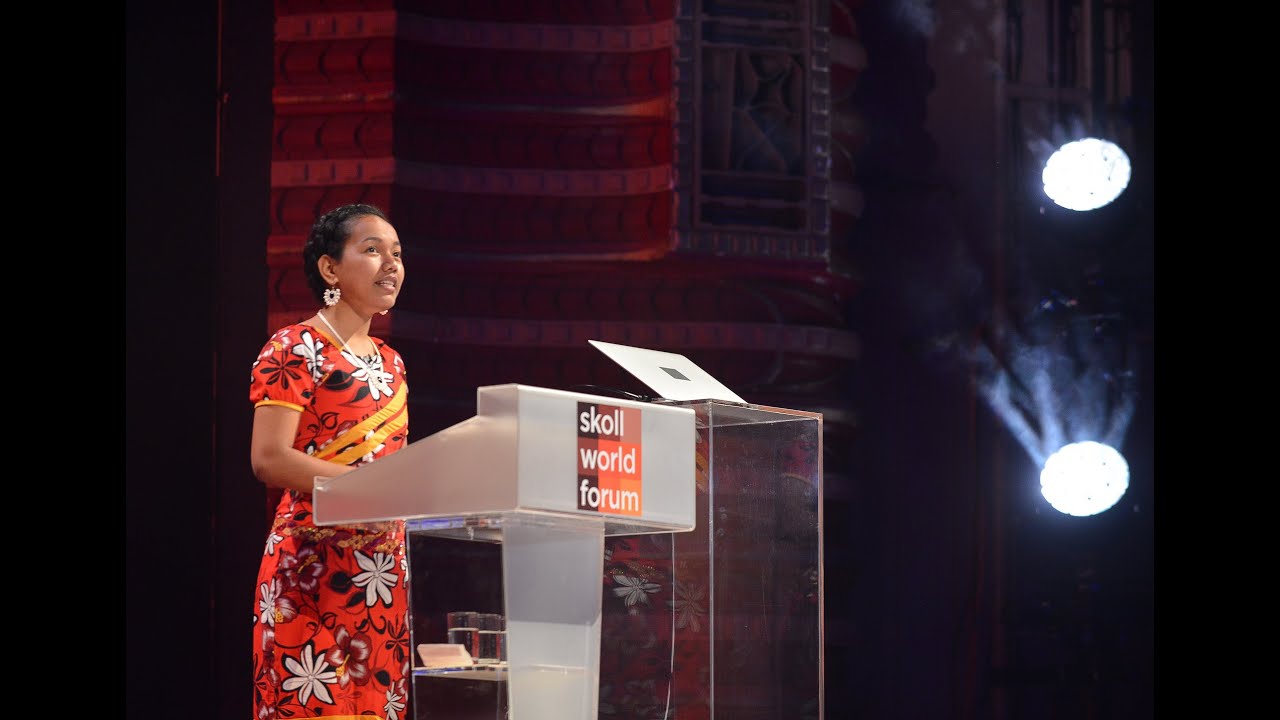 Selina Leem: Why we're at risk of becoming climate refugees | #skollwf 2016