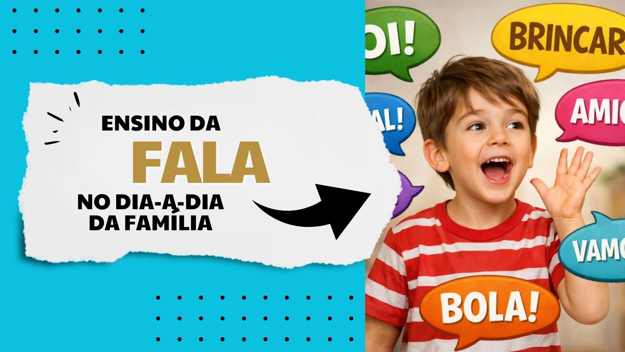 Estimular a fala em casa, estratégias para familiares aplicarem no dia-a-dia.
