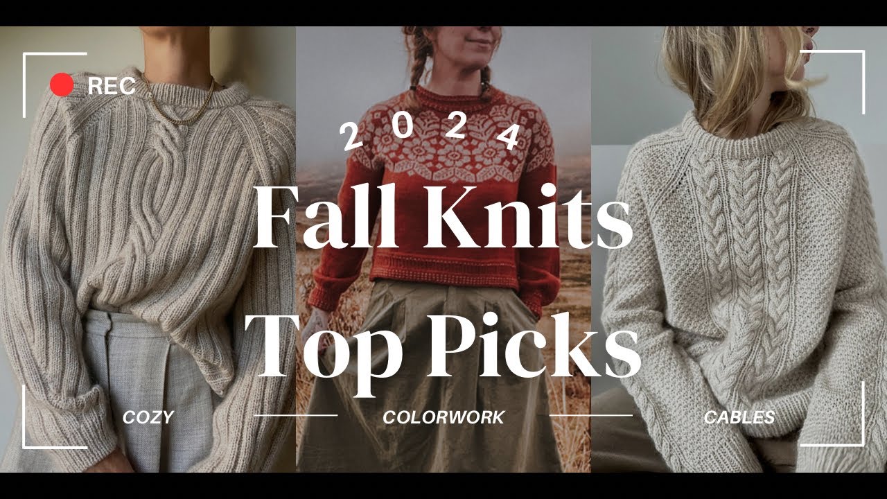 Лучшие осенние вязаные изделия 2024 года #handknitting #fallfashion #fashionover50