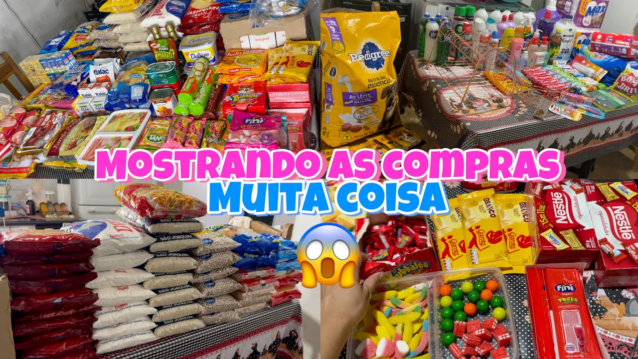 COMPRAS PRA 2 MESES / ORGANIZANDO TUDO #comprasdomes