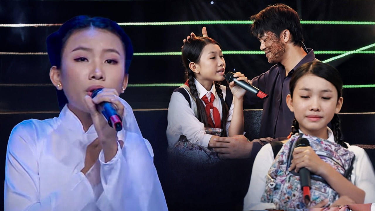 RƠI NƯỚC MẮT nghe con gái CỐ NS PHI NHUNG vừa hát vừa diễn buồn QUẶN THẮT CON TIM | THVL Ca Nhạc