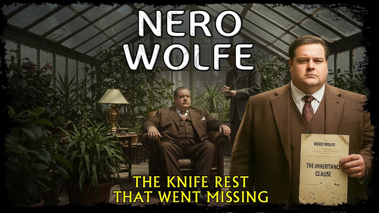 Nero Wolfe & The Knife Rest That Went Missing | A Nero Wolfe Story
