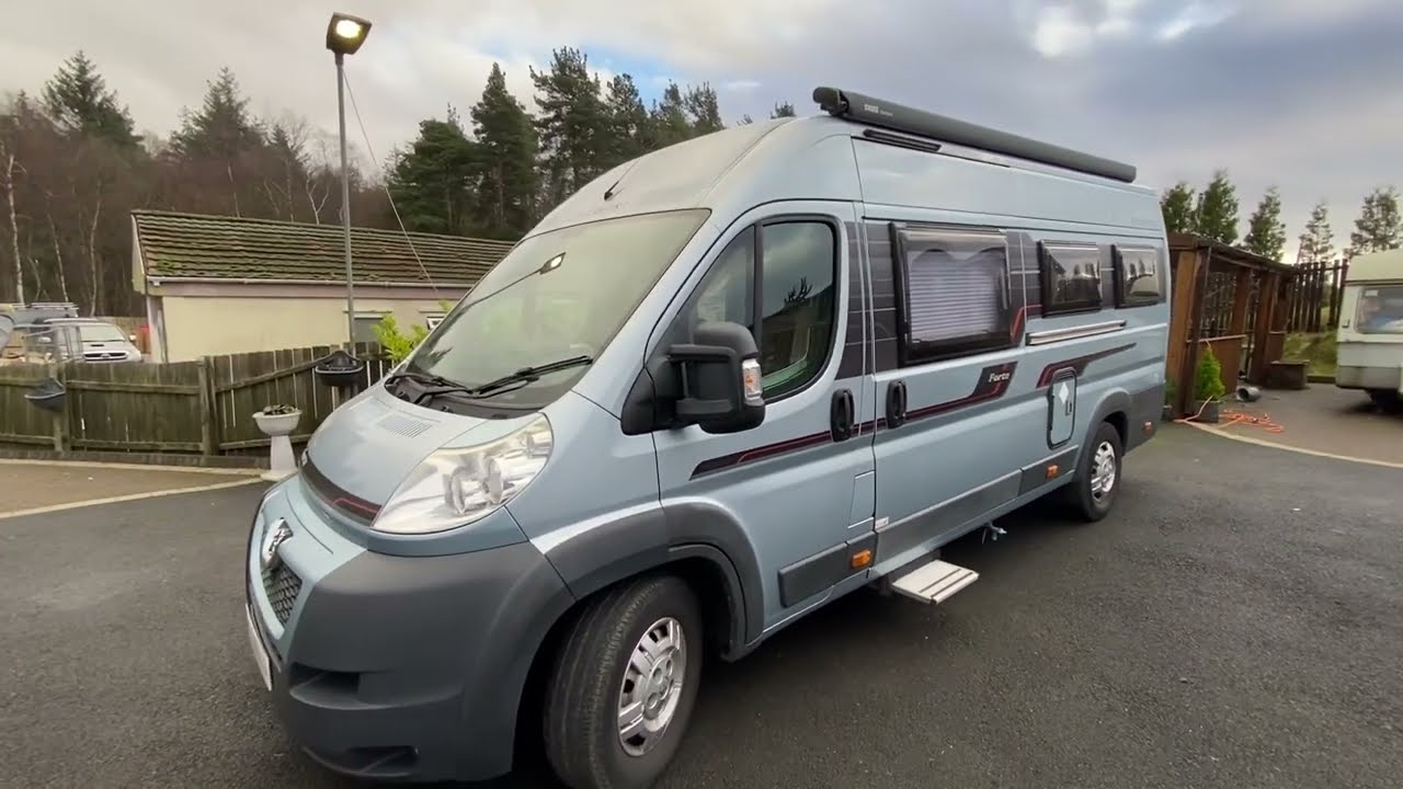 Autocruise Forte 4 berth, 4 travelling seats on the Peugeot chassis 2014