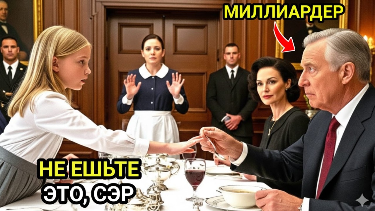 Не ешьте это! Дочь экономки кричит на миллиардера — он теряет дар речи, когда узнает причину
