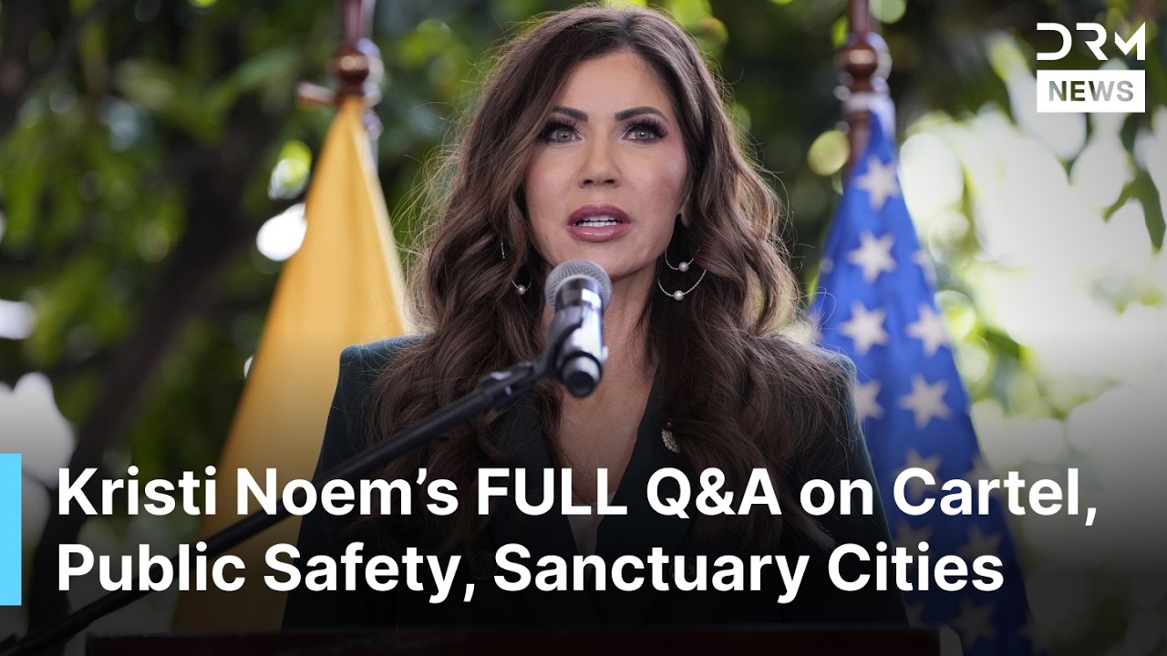 FULL Q&A: Kristi Noem on Cartel, Public Safety, Sanctuary Cities & Law Enforcement Challenges | AC1N