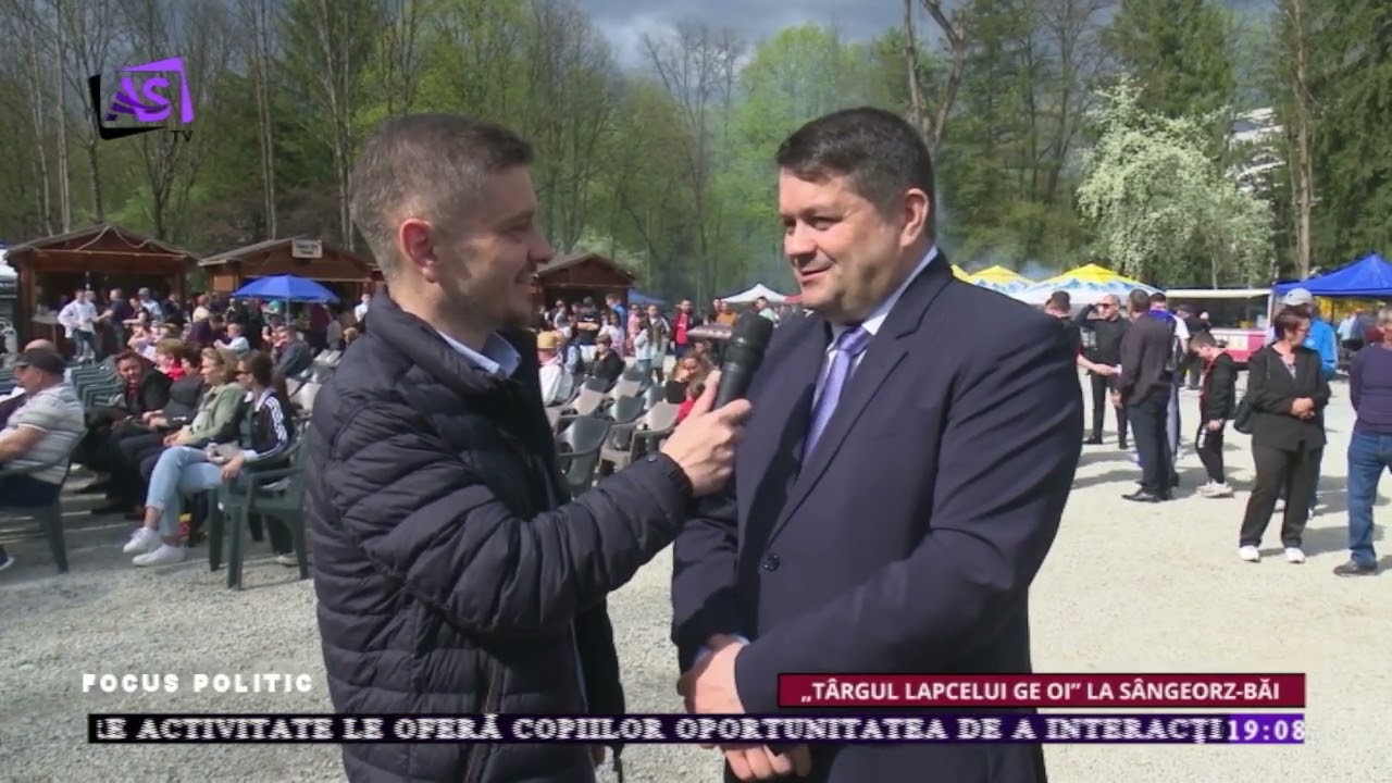Focus Politic • „Târgul Lapcelui Ge Oi” La Sângeorz-Băi