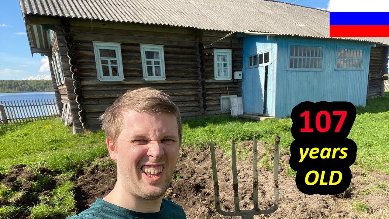 MY 100 YEARS OLD HOUSE IN NORTHERN RUSSIA 🇷🇺