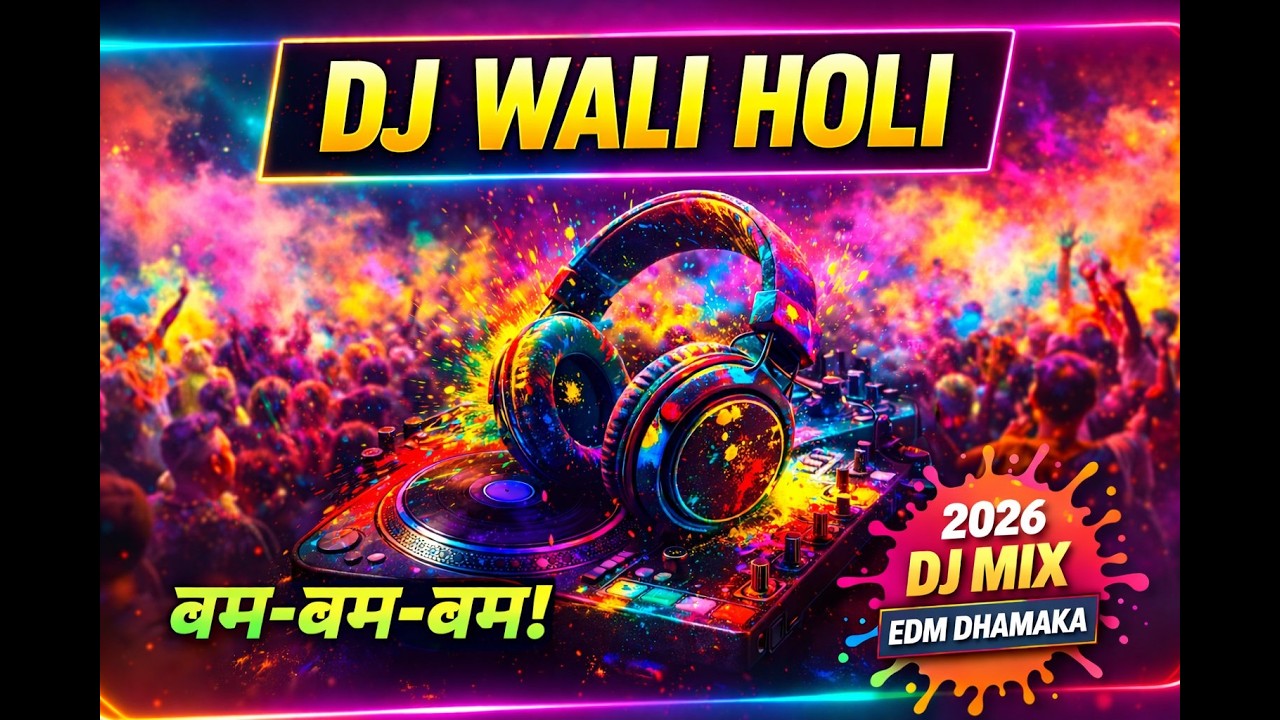 DJ Wali Holi (Official Audio) | आया होली का त्योहार | Non-Stop Dance Mix 2026