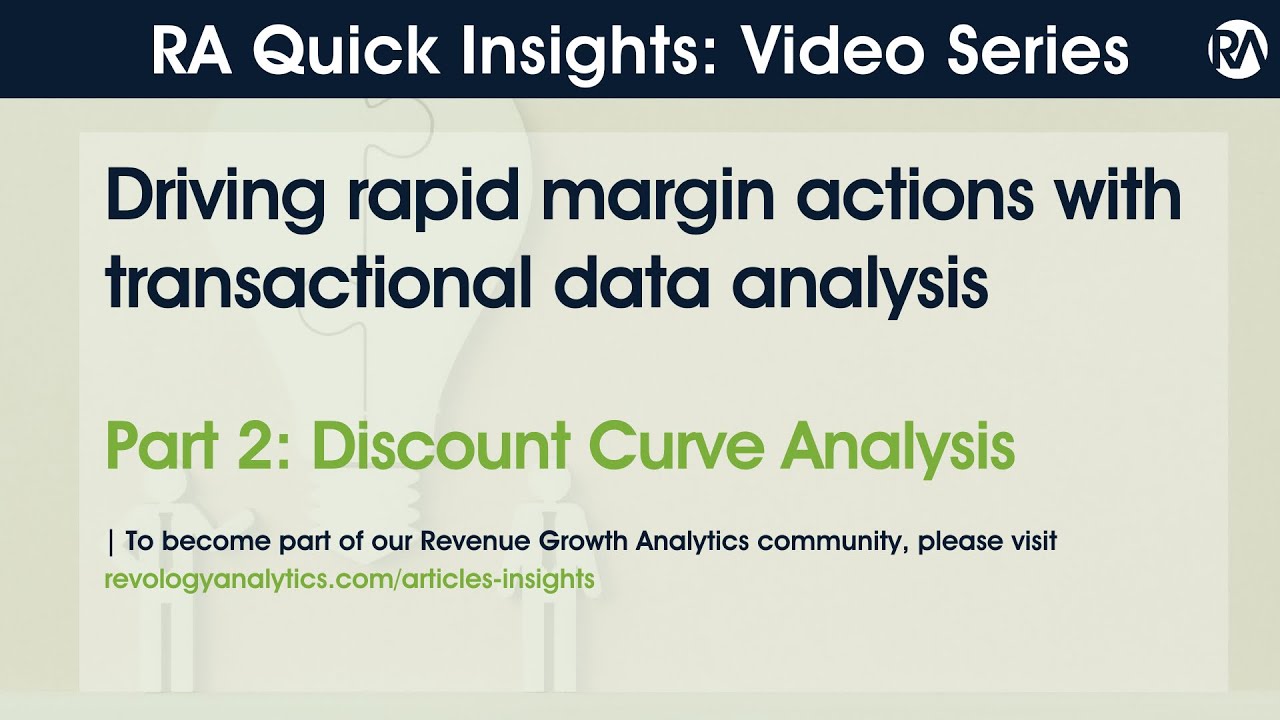 Driving rapid margin actions with transactional data analysis