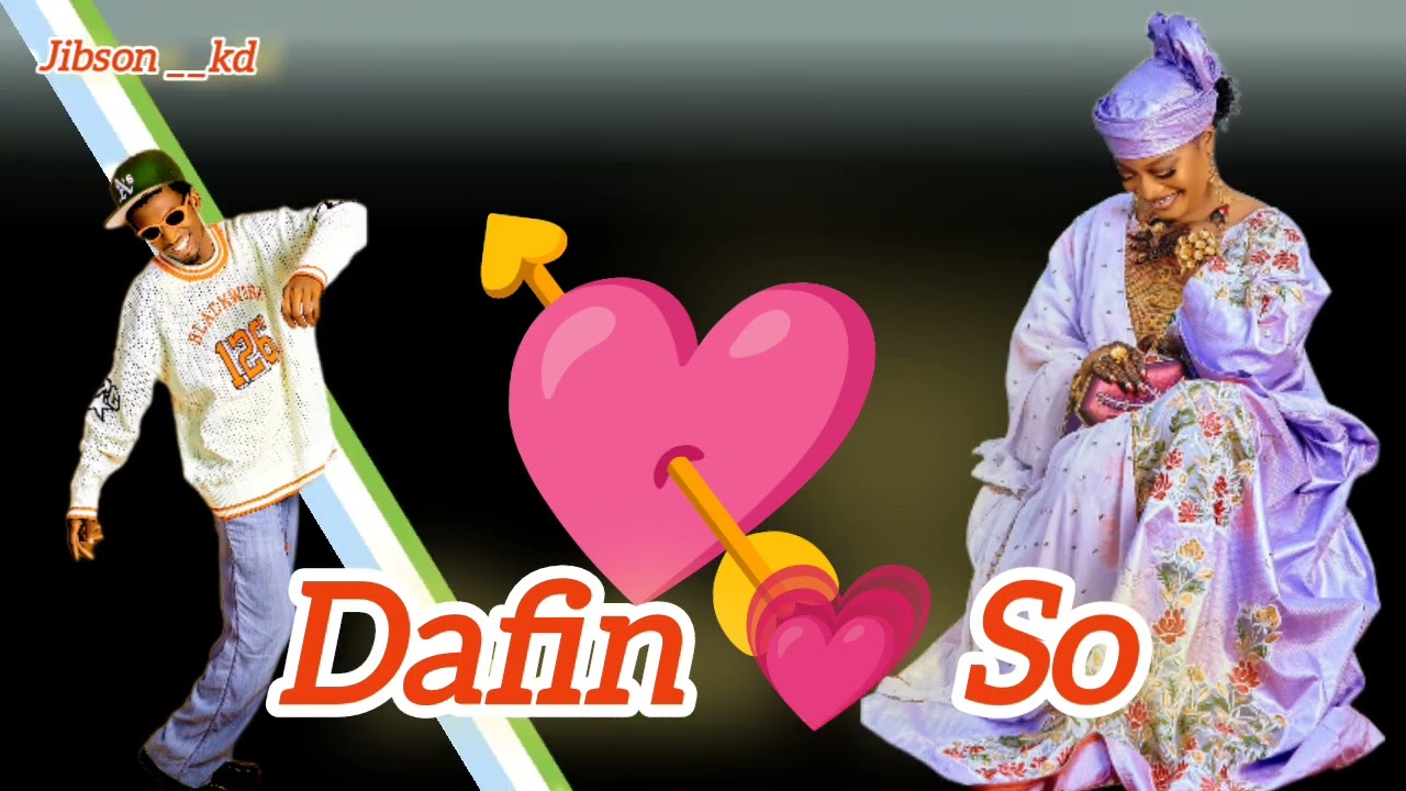 Dafin 💘 So new song lyrics @jibson_kd #jibson_kd