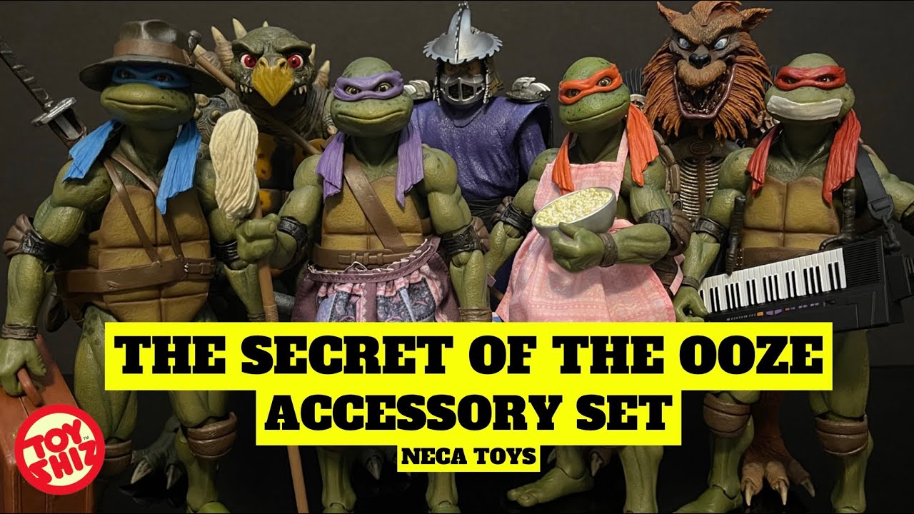 2022 TMNT ROUND UP | SOTO ACCESSORY SET, SHELL SHOCK + MORE | NECA Toys