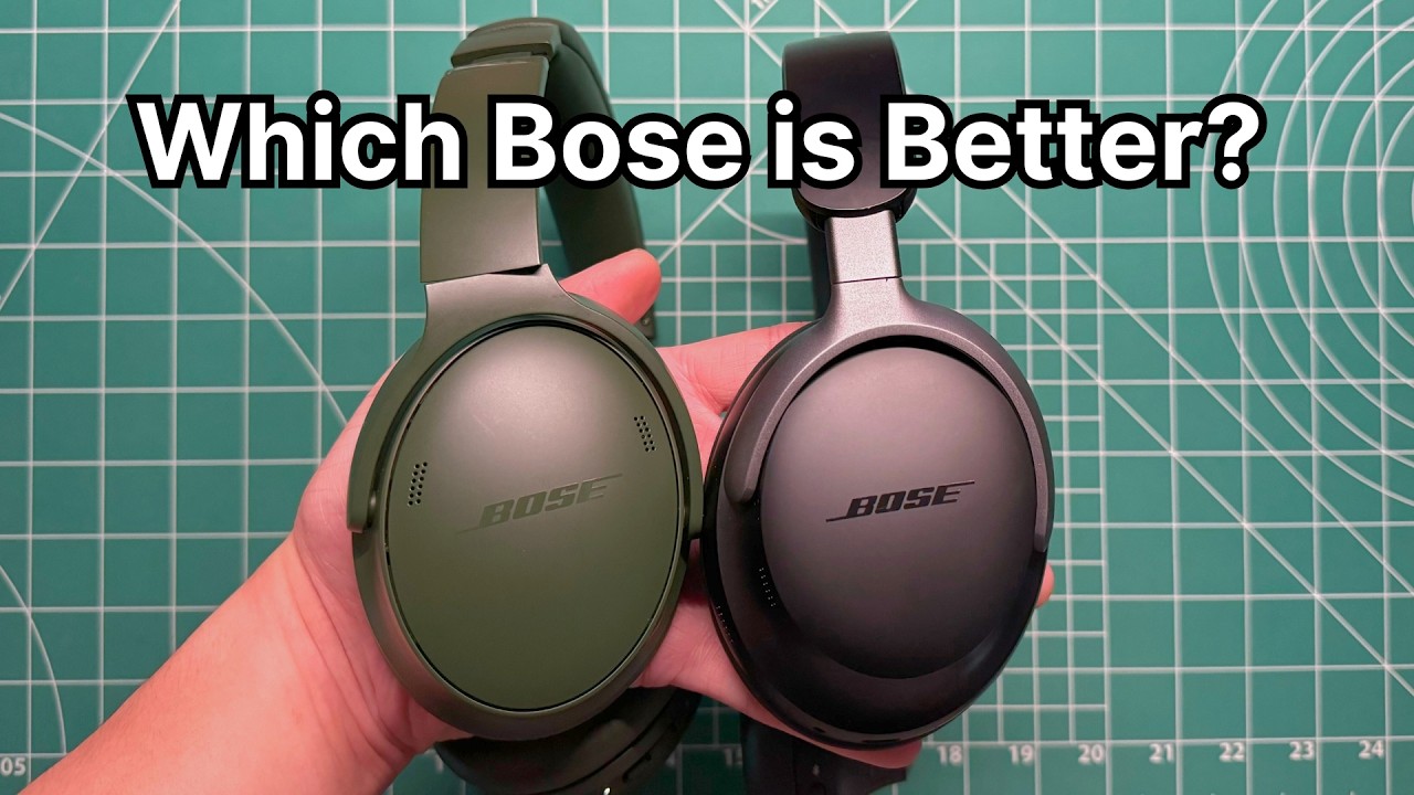 Bose QuietComfort против QuietComfort Ultra: лучшие наушники Bose в 2025 году?