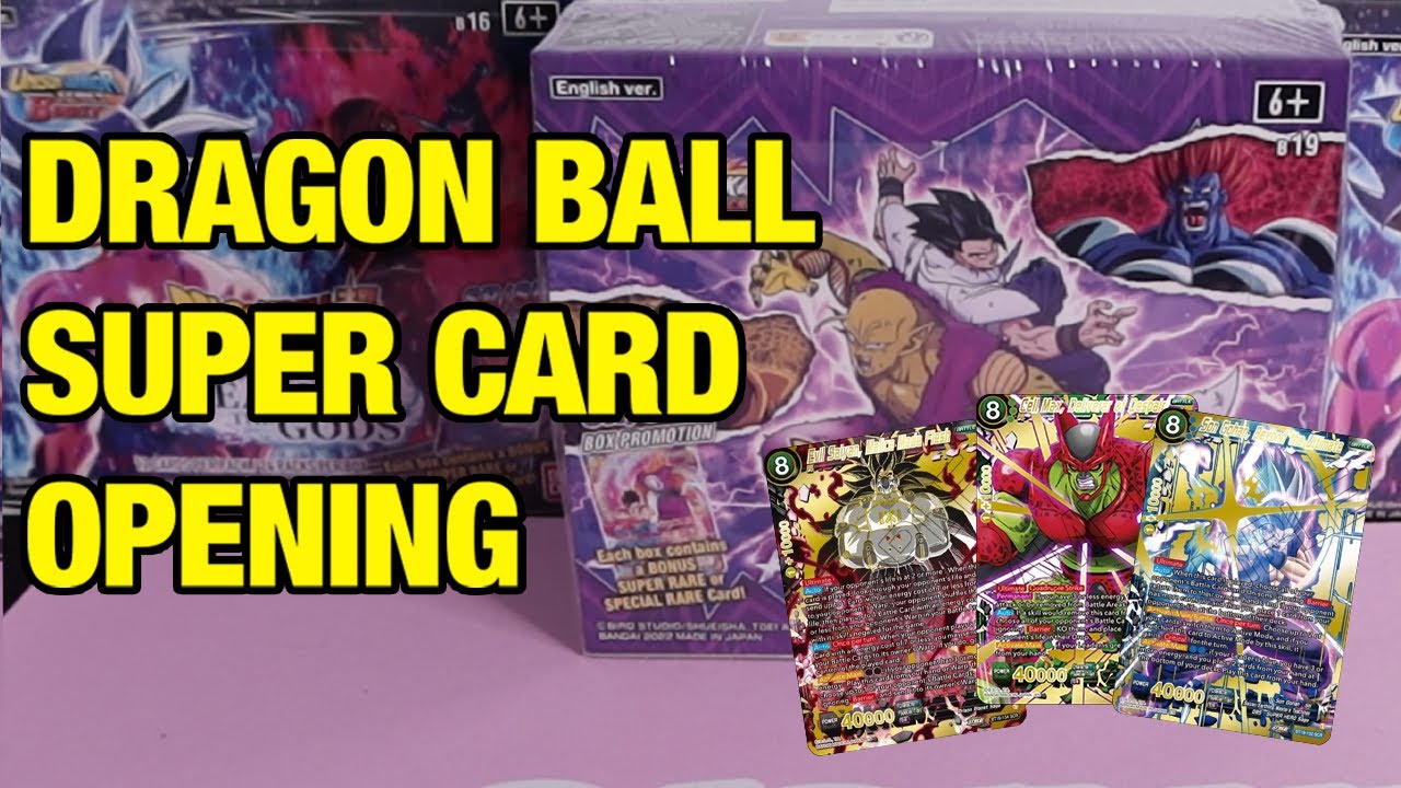 Dragon Ball Super Card Game Fighter's Ambition Booster Box Review