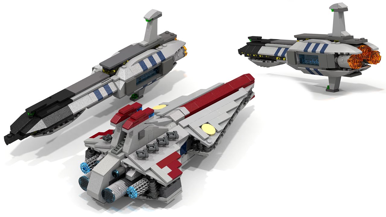 How To Build Lego STAR WARS - Invisible Hand (Micro)
