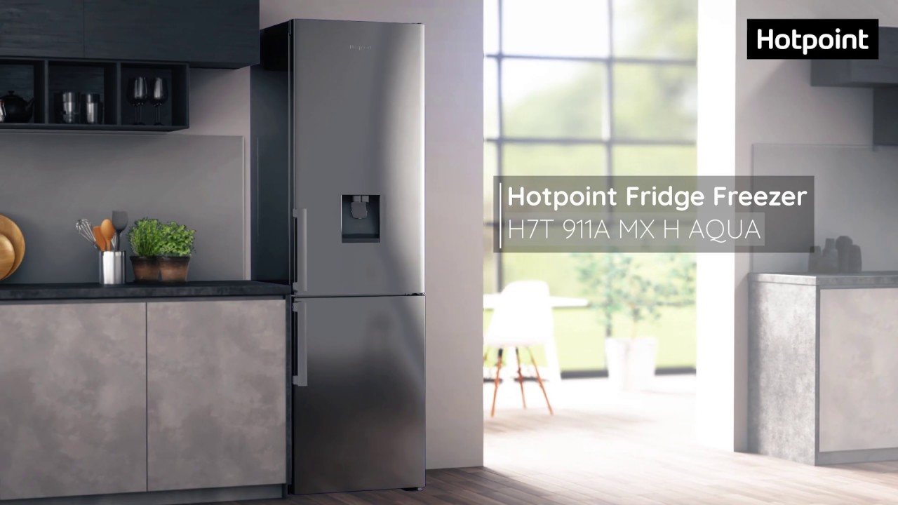 HOTPOINT CLASS 7 H7T 911A MX H AQUA FRIDGE FREEZER - INOX