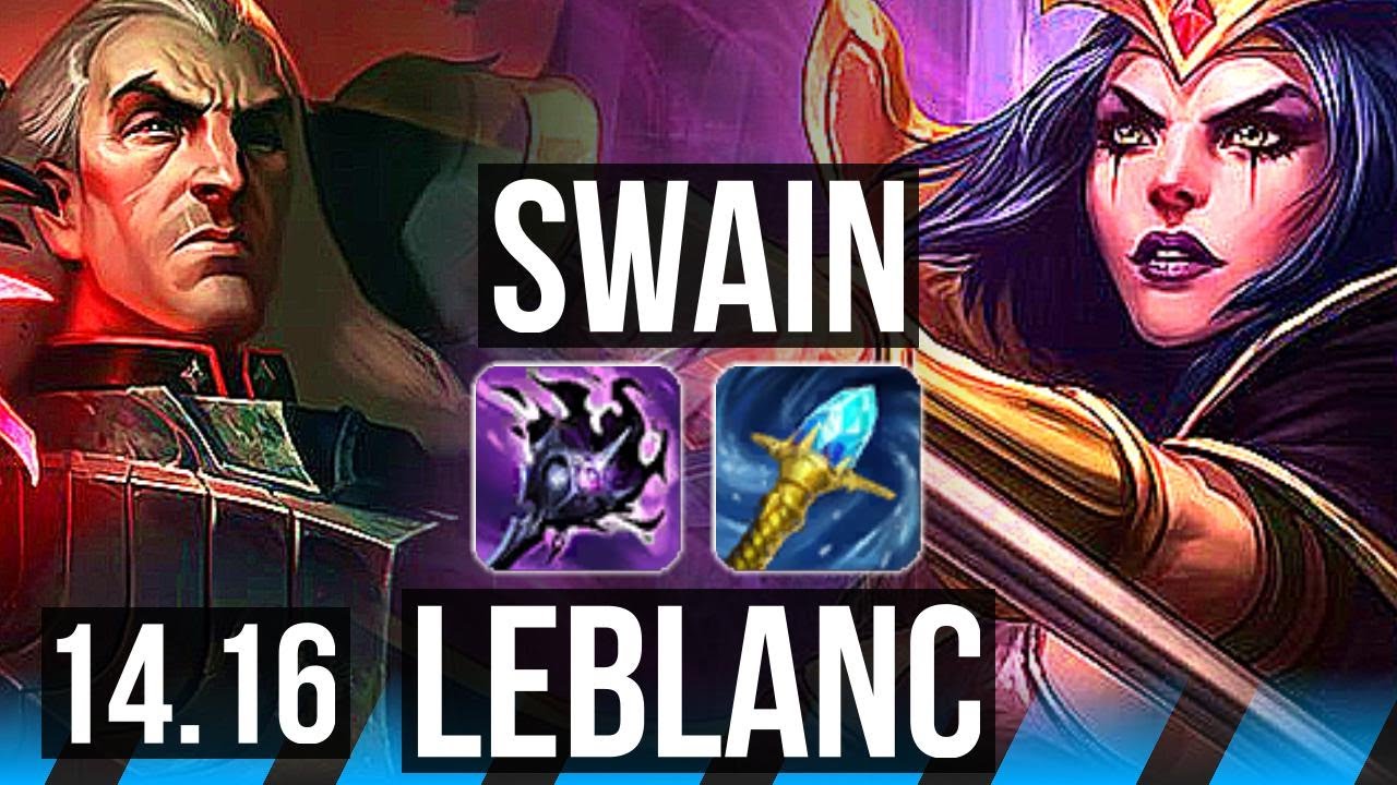 SWAIN vs LEBLANC (MID) | 11/1/11, Legendary | TR Grandmaster | 14.16