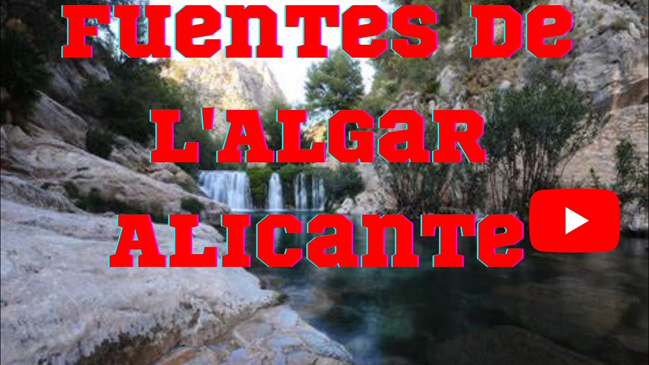 Maravilla natural... Fuentes de l'Algar en autocaravana, furgo camper, van life