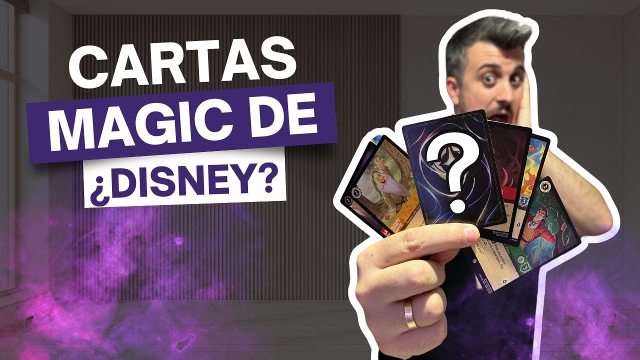 ABRIMOS 5 SOBRES DE #LORCANA - LAS TCG DE DISNEY 🃏