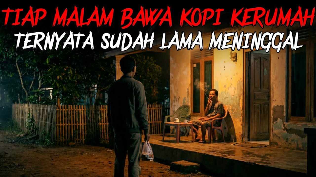 TEMAN LAMA TIAP MALAM BAWA KOPI KERUMAH DAN BERI NASEHAT HIDUP TERNYATA IA SUDAH LAMA MENINGGAL