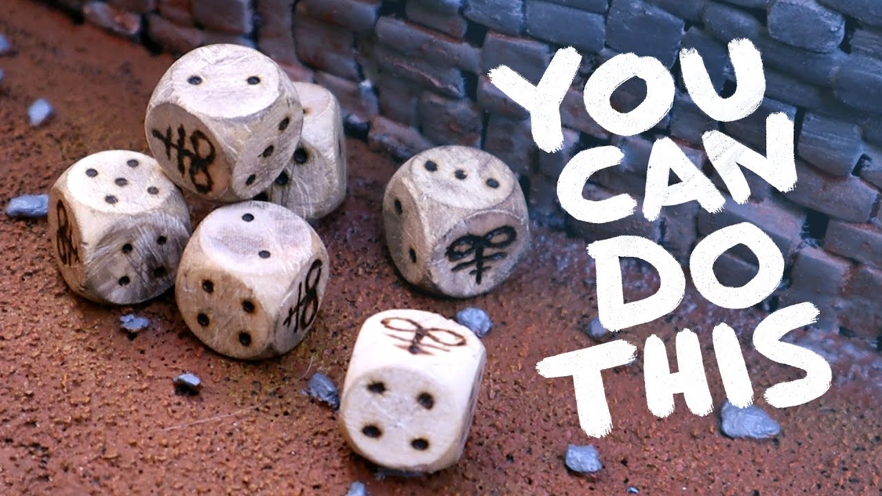 Making my own CUSTOM Wooden Dice