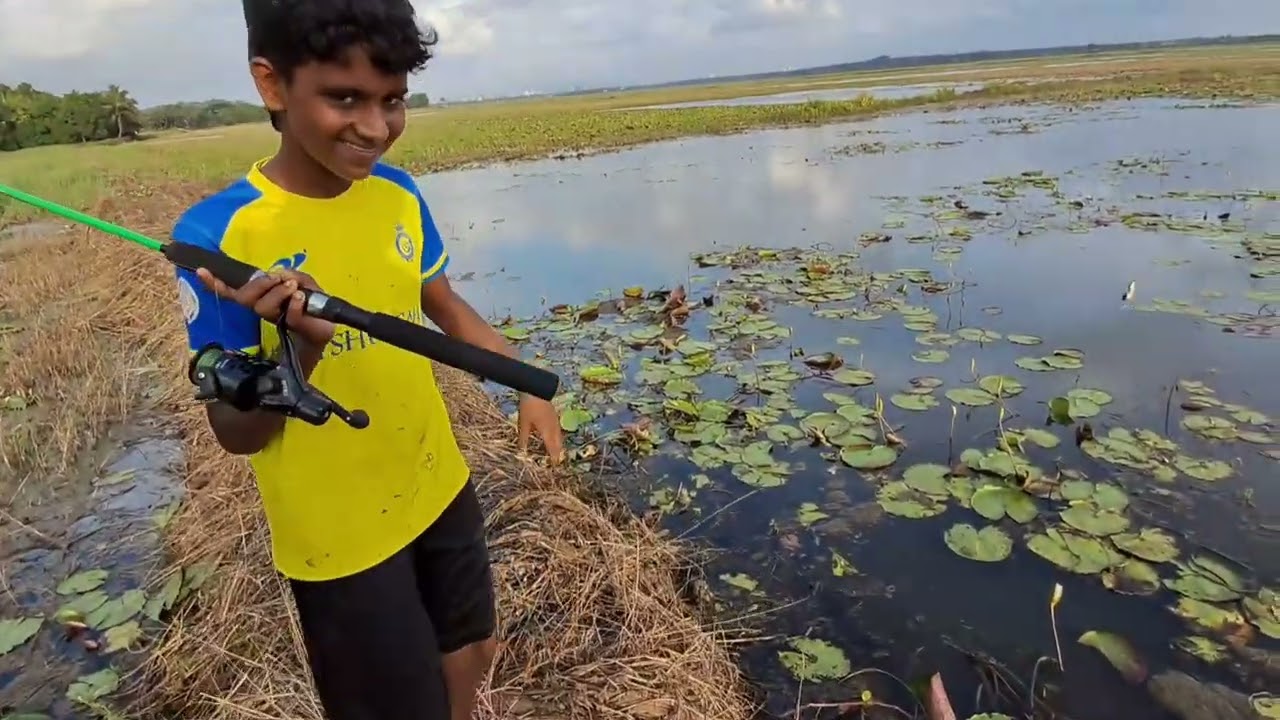 സങ്കടം മാറാൻ ഇന്ന് ഒരെണ്ണം കിട്ടി 👌🐟 #fishing #snakehead 