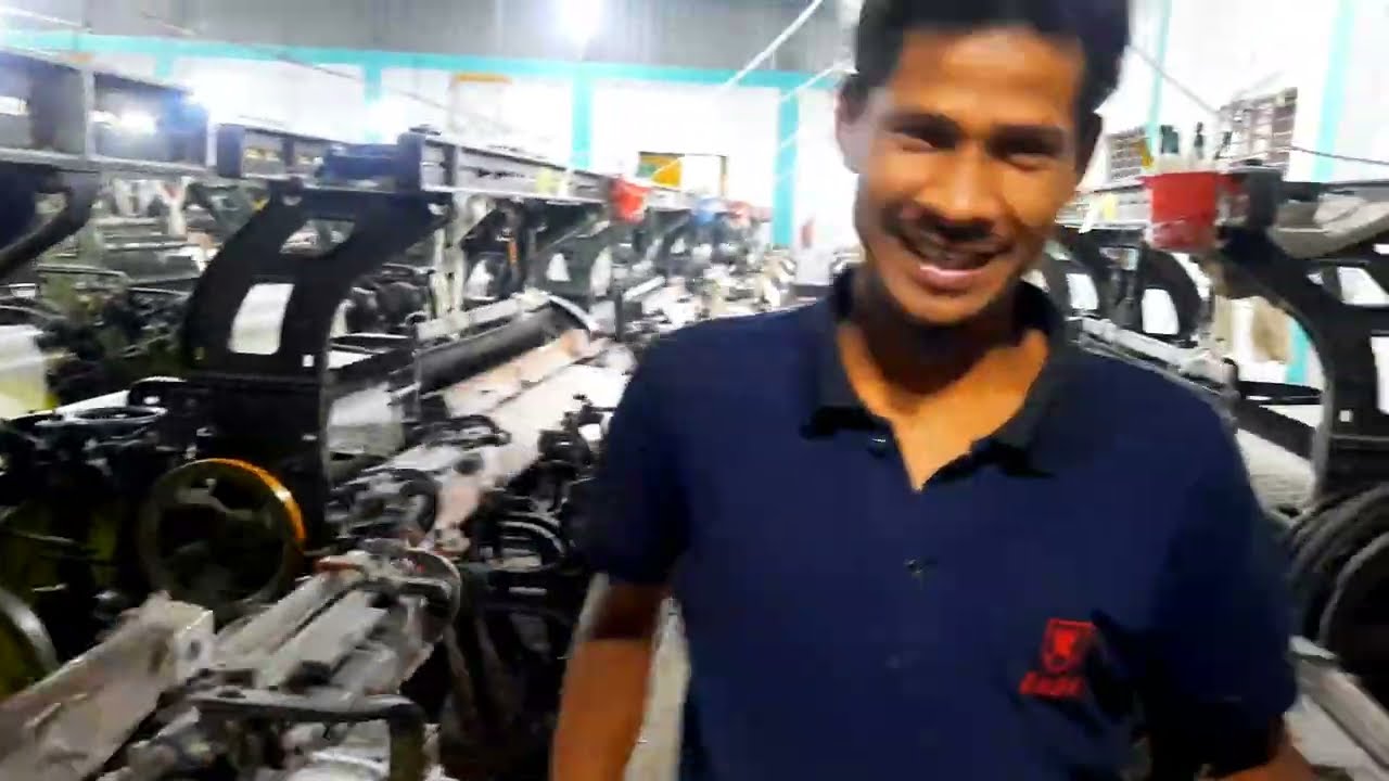 Lungi Making Process in Power Loom | How To Make Lungi | Documentary | Lungi Manufacturing Factory