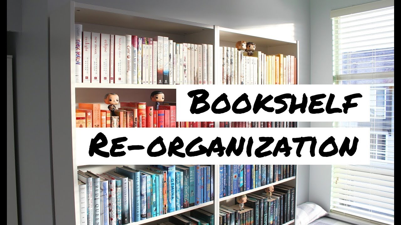 Reorganizing My Rainbow Bookshelves + Harry Potter Shelf (375+ books)