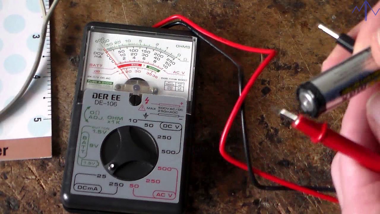 Мультиметр DER EE DE-106