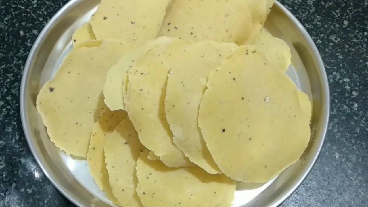 ಉದ್ದಿನ ಬೇಳೆ ಹಪ್ಪಳ ಅತ್ಯಂತ ಸರಳ ವಿಧಾನದಲ್ಲಿ || Urad Dal Papada || How to Make Urad Dal Papada ||