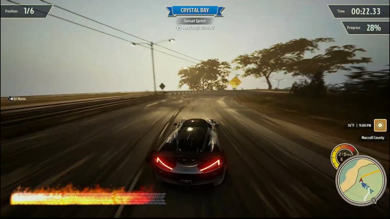 Wreckreation - Sunset Sprint - 1:00.10