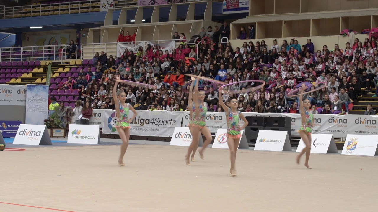 Club Ritmo - Campeón de España categoría alevín - Valladolid 2017