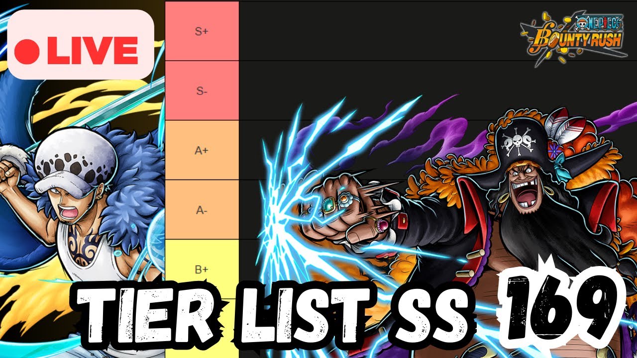 🔴 TIER LIST SS 169 : EX 7 ปียังไม่หมดแค่นี้หรอกนะ !! | ONE PIECE BOUNTY RUSH