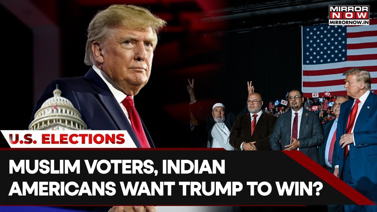 US Presidential Elections | Indian-American, Muslim Voters Shifting Support Towards Trump? | WATCH