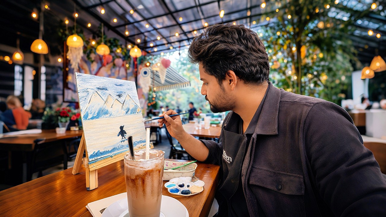 पुण्यातलं Most Creative Cafe Visit 🤩🎨