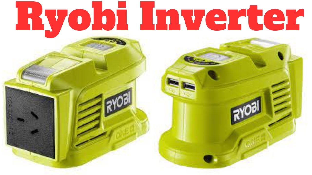 Инвертор аккумулятора Ryobi 18 В ONE+ 150 Вт — распаковка и обзор