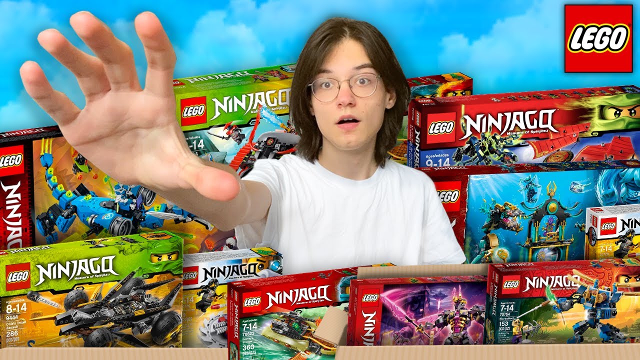 KUPIŁEM ZESTAW Z KAŻDEGO SEZONU LEGO NINJAGO