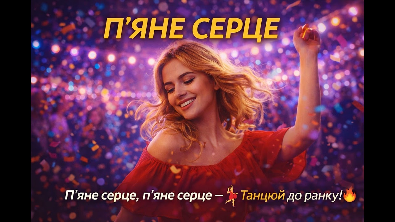 💃 П’яне серце – весела українська танцювальна пісня | #NaNaWave 🎵
