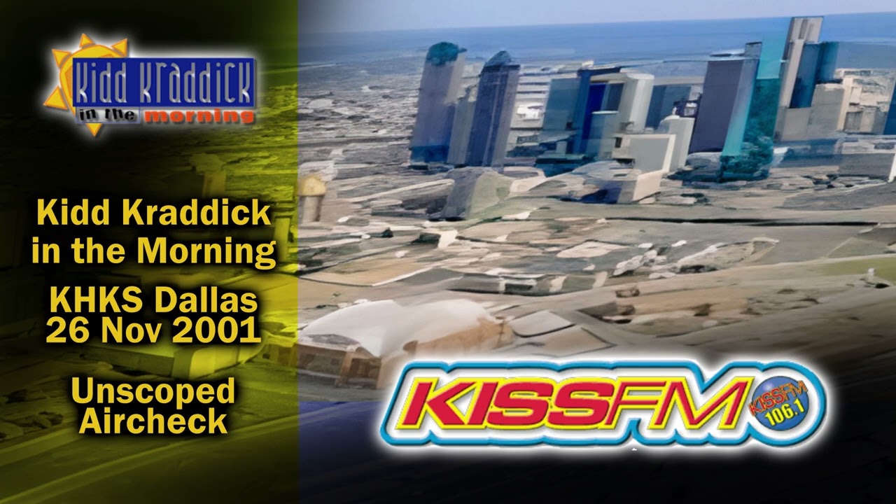 Kidd Kraddick on 106.1 Kiss FM Dallas (2001)