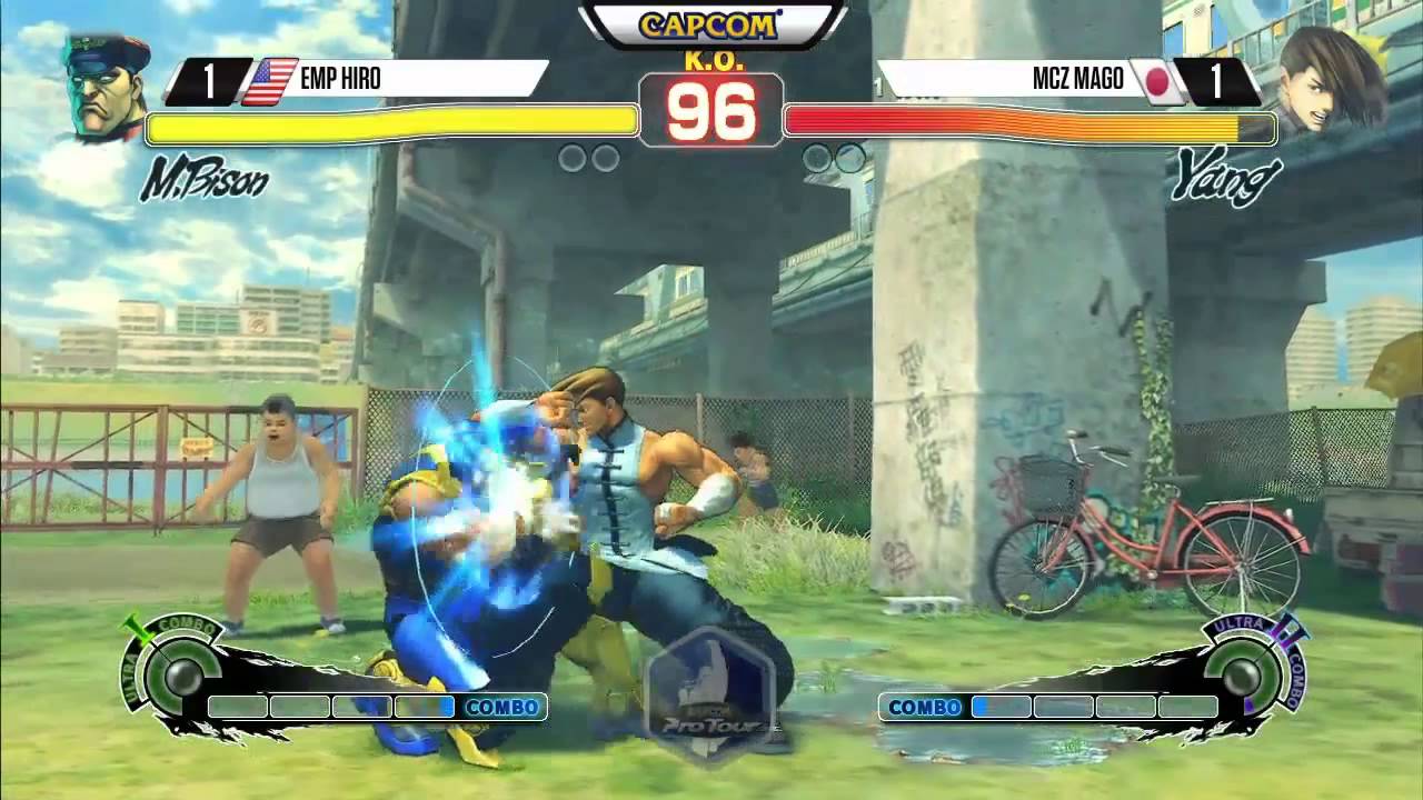 Hiro (Bison) vs Mago (Yang) - Final Round 18 USF4 - 720p 60fps