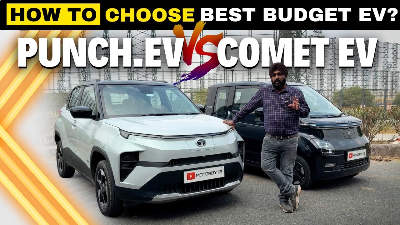 The BEST Budget EV Tata Punch.ev vs MG Comet EV | How to Choose Best & Value for Money Electric Car