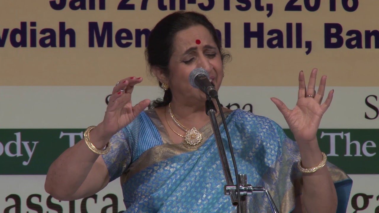 2016 - Carnatic Vocal by Aruna Sairam