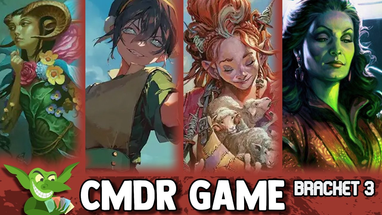 Maralen, Fae Ascendant VS Toph VS Bre of Clan Stoutarm VS The Rani Commander Gameplay #edh #mtg