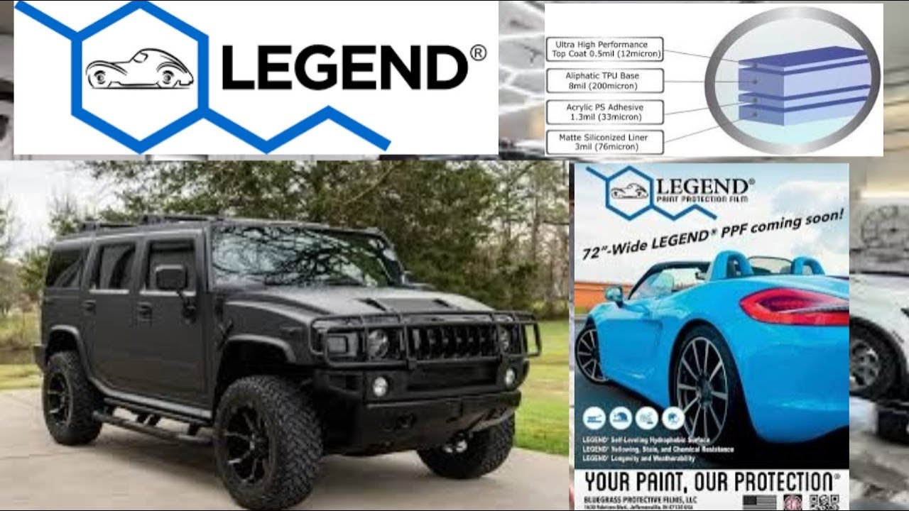 A Cosmetic Change To Your Vehicle While Adding Protection Against Rock Chips! Legend Films!