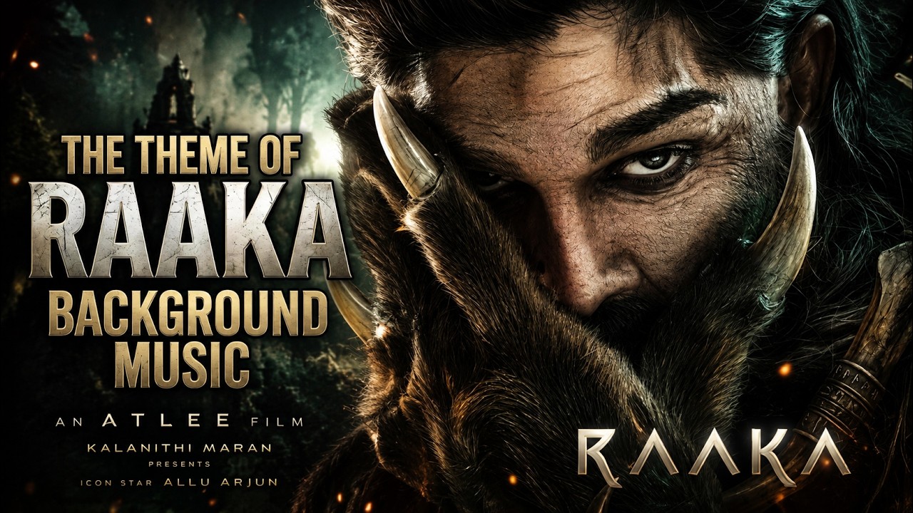 RAAKA | The Beast Awakens | Allu Arjun  | An Atlee Film | Ultimate Theme Music | Fan Made BGM
