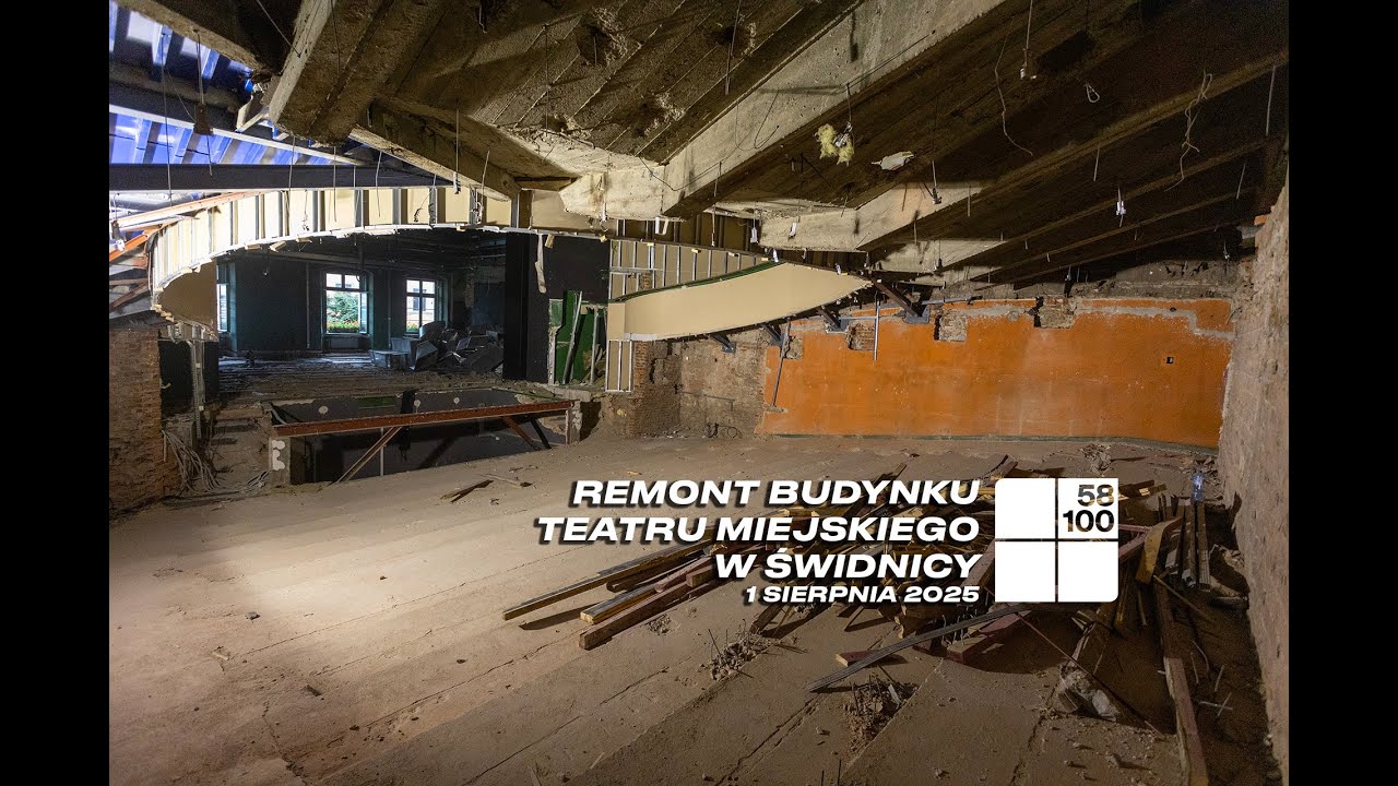 TEATR MIEJSKI ŚWIDNICA - REMONT